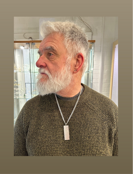 Hera Mans ID Tag Necklace