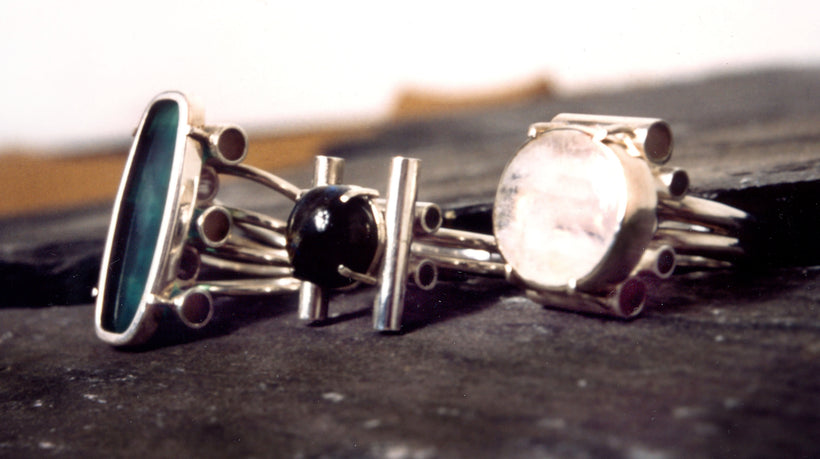 Handmade Rings made from Silver Gold Platinum &amp; Palladium