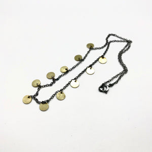 Hera Collection in Silver, Oxidised Silver & Brass