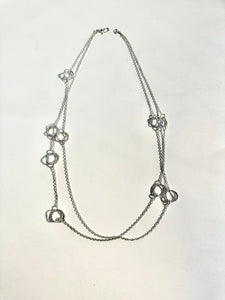 Nest Necklace double chain