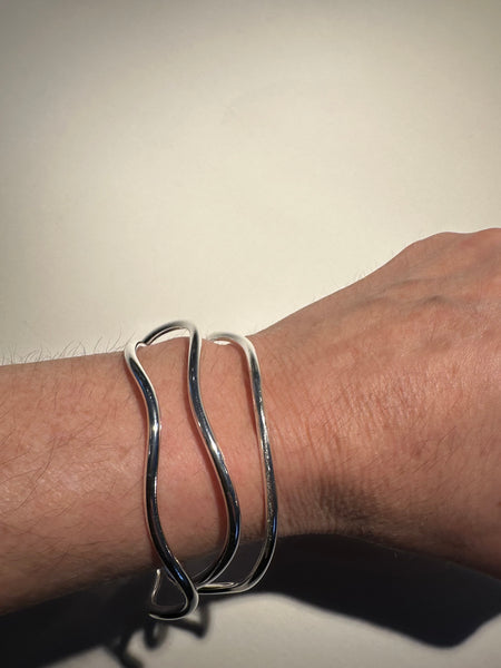 Nest Bangle Chunky Triple