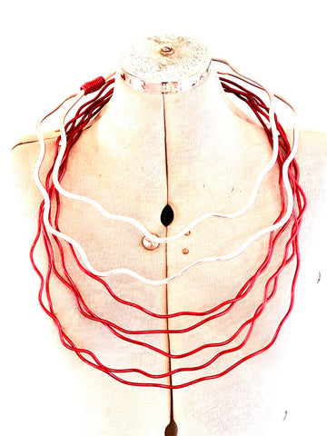 Red Nest Neckpiece