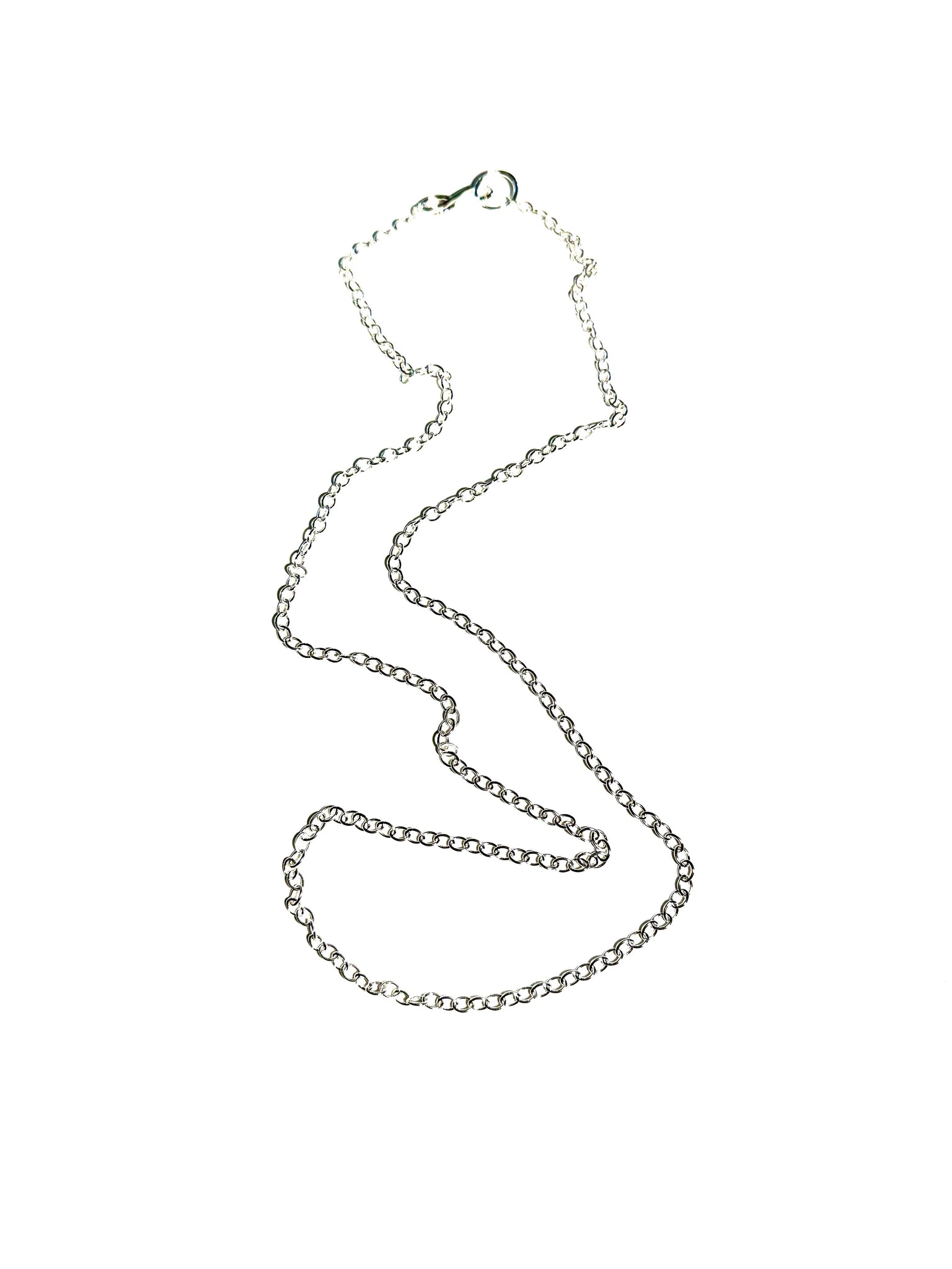 Silver Trace Chain & Handmade Catch