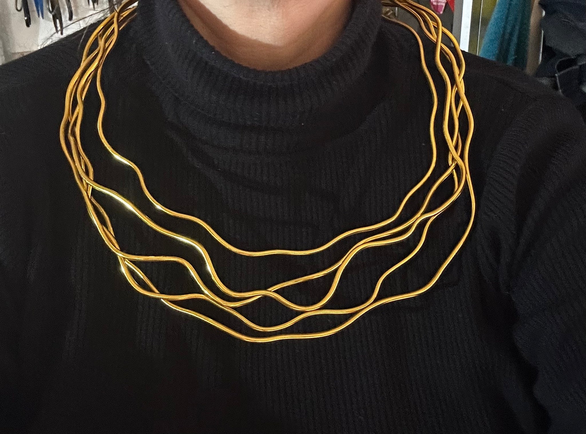 Gold Nest Collar