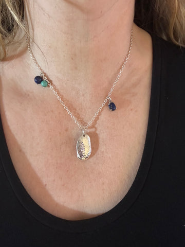 Nugget Charm Necklace