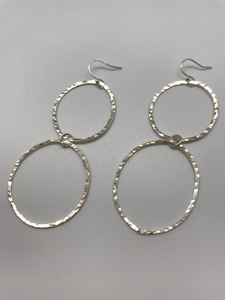 Silver Loopy Earrings