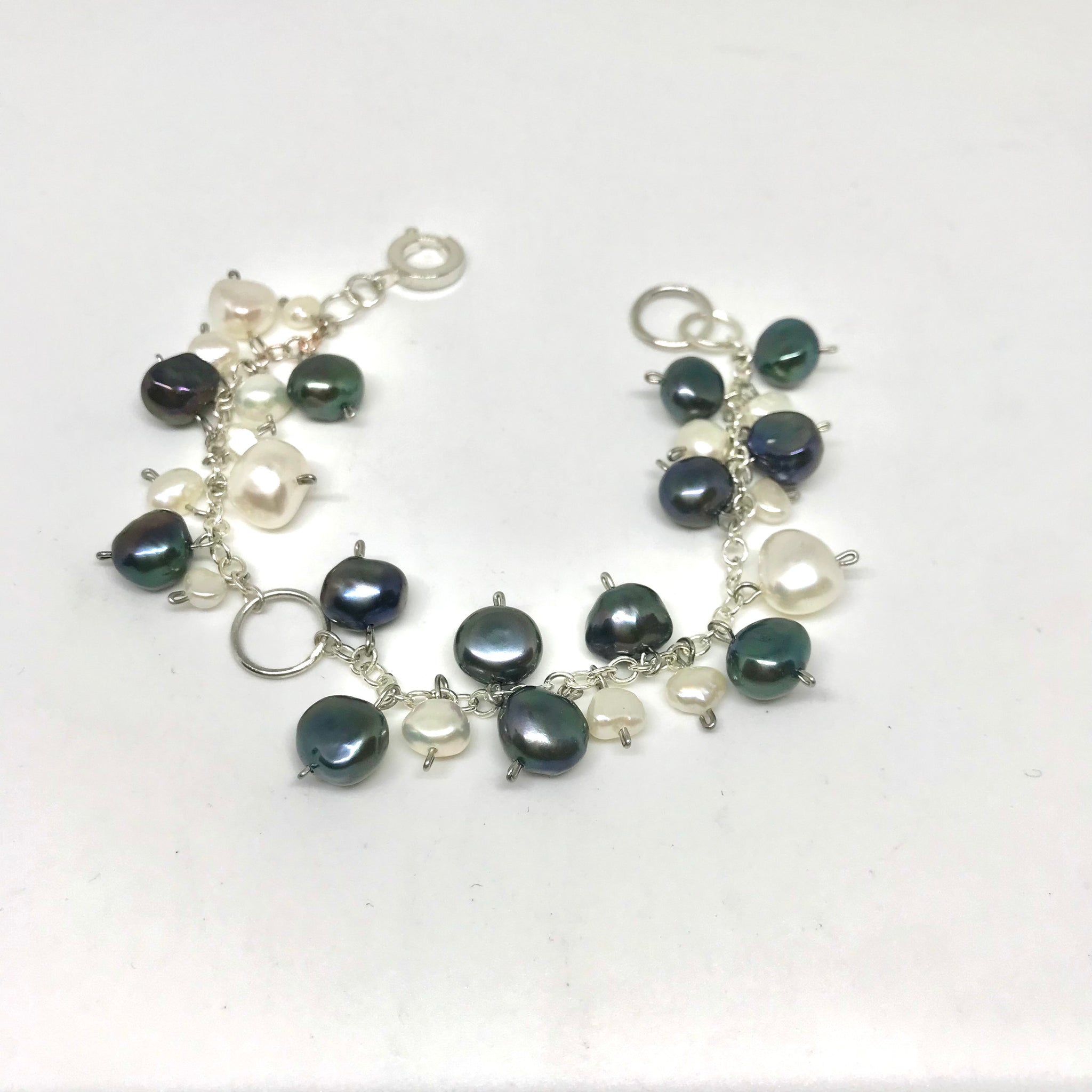 Pearl Cluster Bracelet