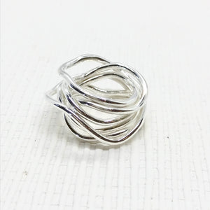 Silver Nest Ring
